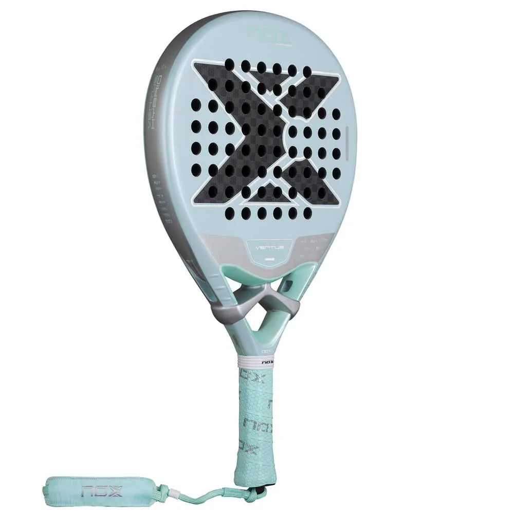 NOX Ventus Hybrid 12K Lite 2026 Padel Racket Blue Back View - Onyx & Bloom Sports