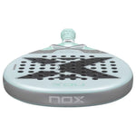 NOX Ventus Hybrid 12K Lite 2026 Padel Racket Blue Close-up - Onyx & Bloom Sports
