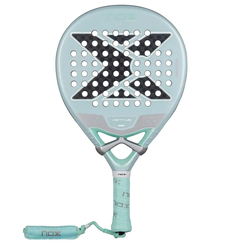 NOX Ventus Hybrid 12K Lite 2026 Padel Racket Blue Main View - Onyx & Bloom Sports