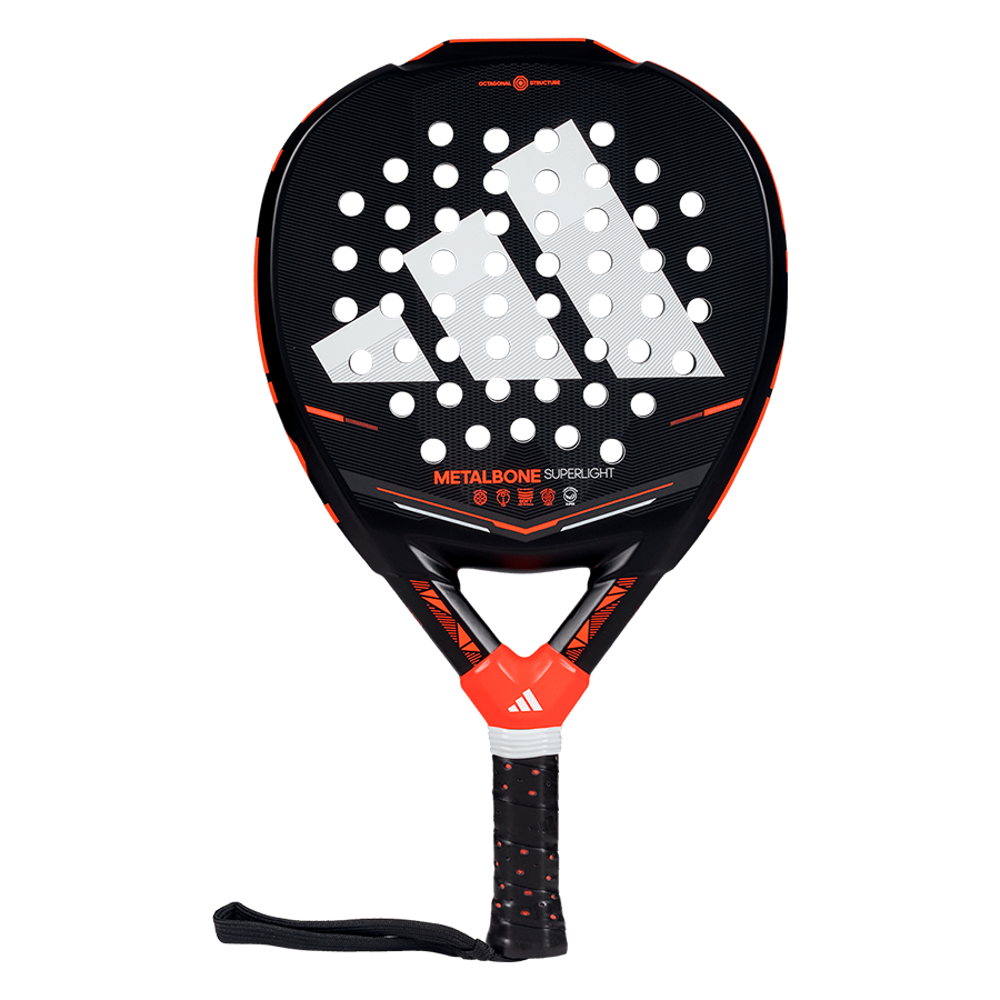 Adidas Metalbone Superlight 2026 Padel Racket Black Red