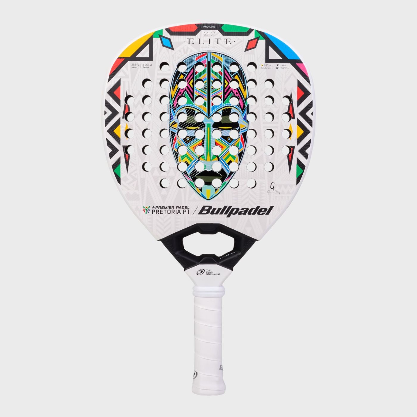 Bullpadel Elite 02 Pretoria LTD Padel Racket Main View - Onyx & Bloom Sports