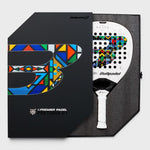 Bullpadel Elite 02 Pretoria LTD Design Detail - Onyx & Bloom Sports