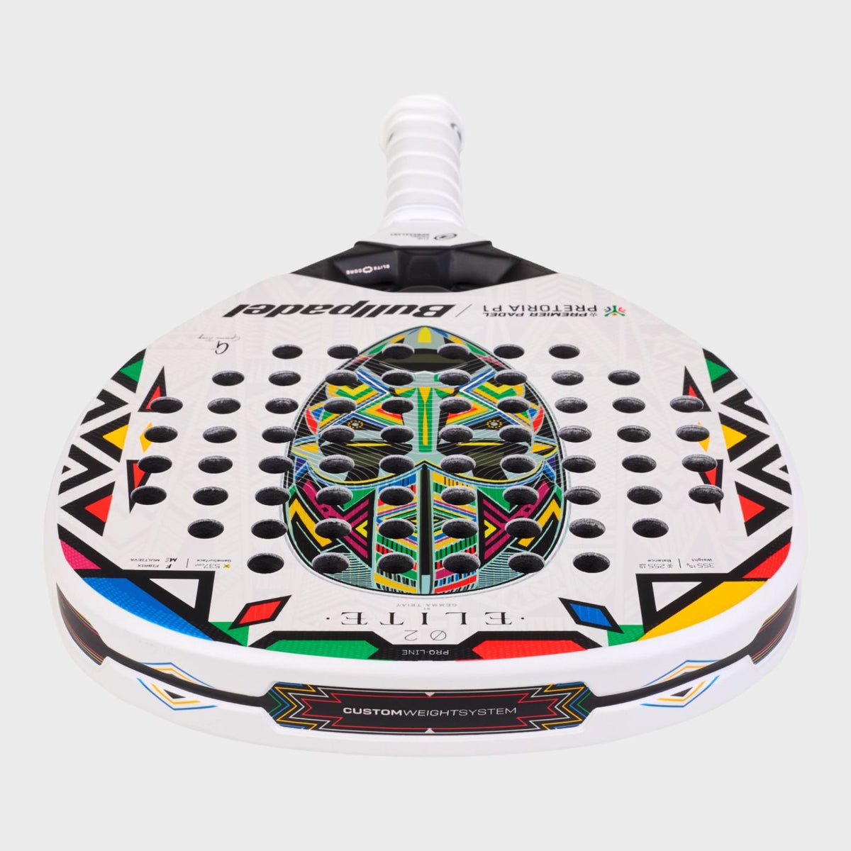 Bullpadel Elite 02 Pretoria LTD Side Profile - Onyx & Bloom Sports