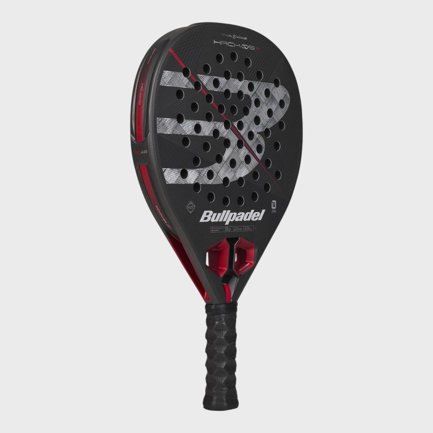 Bullpadel Hack 05 Hybrid 27 Back View - Onyx & Bloom Sports