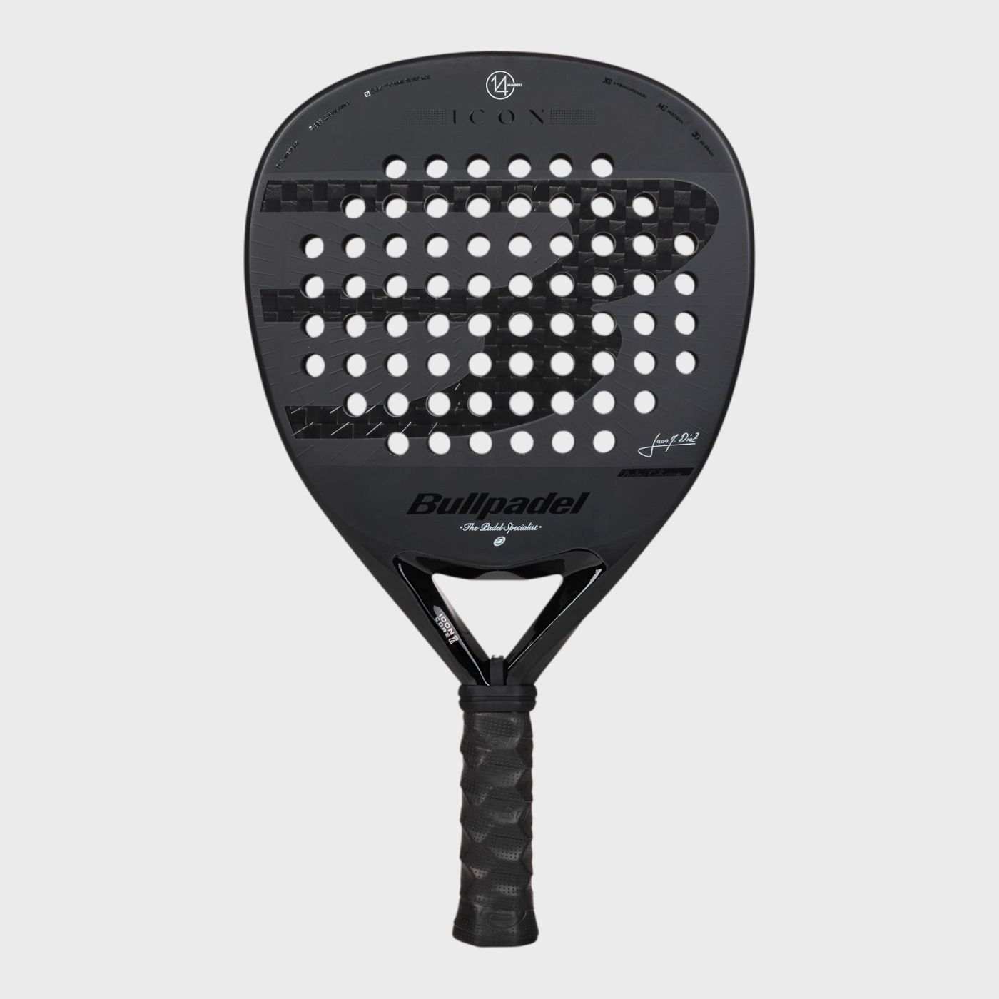 Bullpadel ICON 27 by Juan Martin Diaz - Official Main View - Onyx & Bloom Sports
