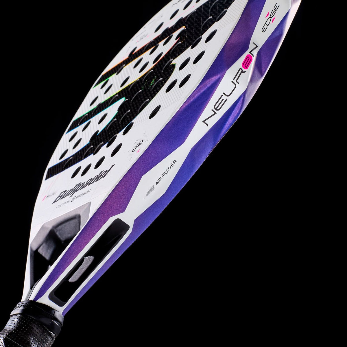 Bullpadel Neuron 02 EDGE 27 - Official Design Detail - Onyx & Bloom Sports