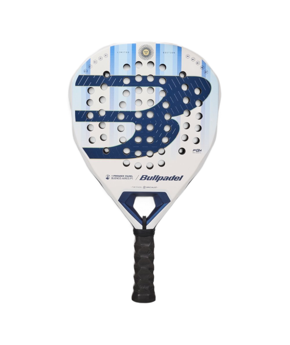 Bullpadel Neuron 02 Edge Argentina 26 Side Detail - Onyx & Bloom Sports
