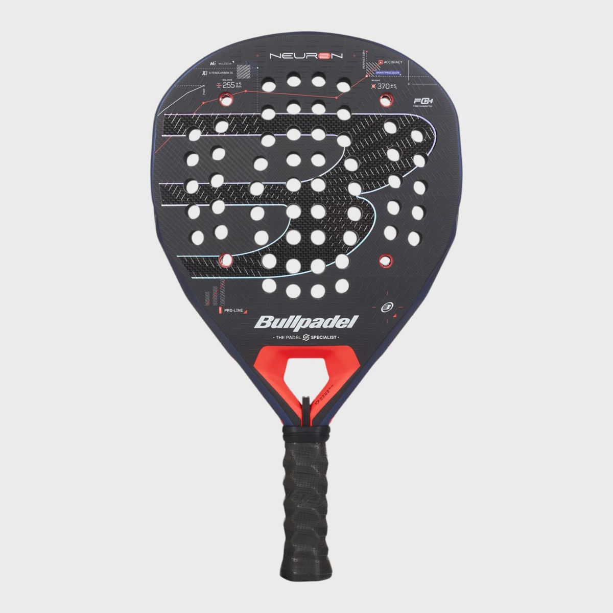 Bullpadel Neuron 27 - Official Frame Detail - Onyx & Bloom Sports