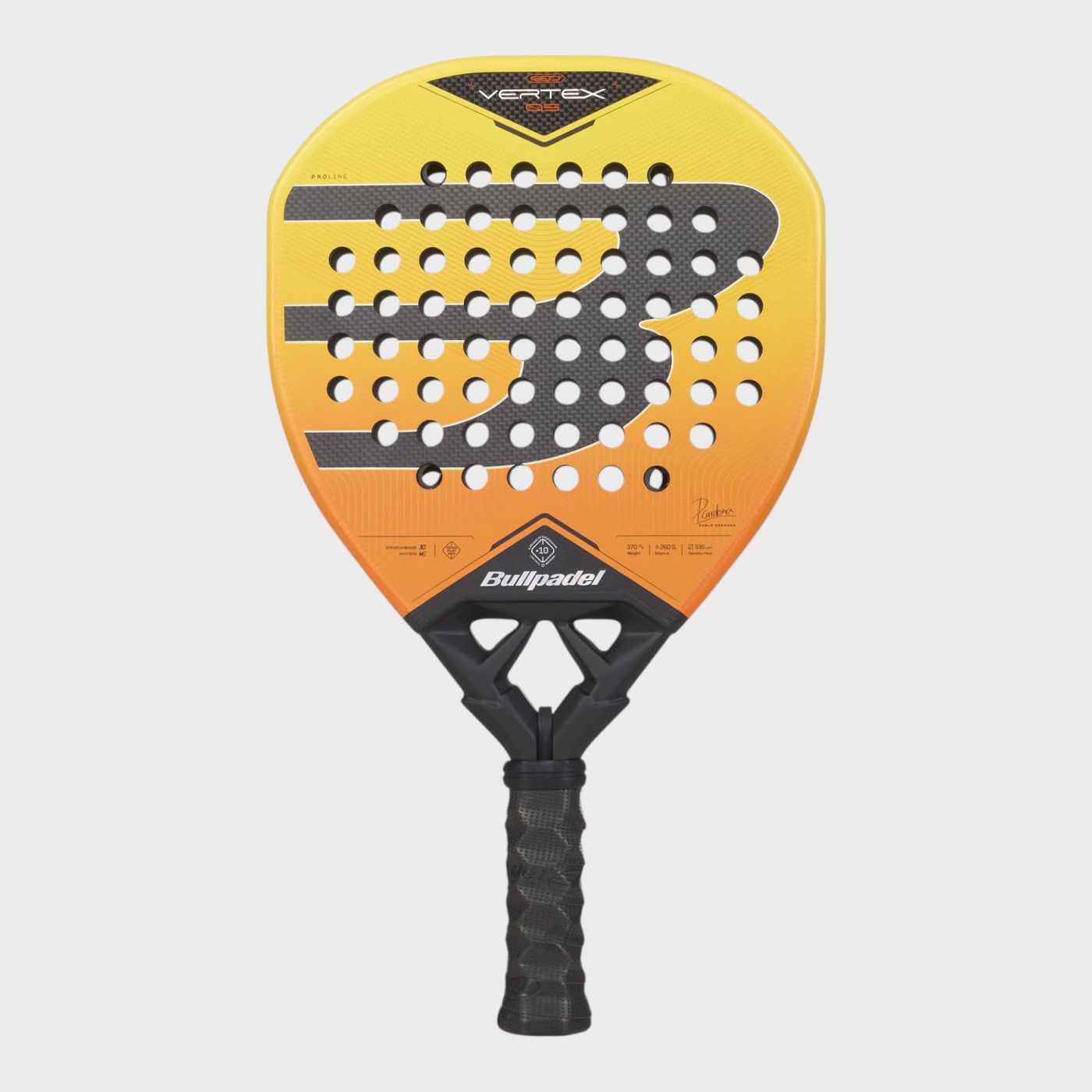 Bullpadel Vertex 05 GEO 27 by Pablo Cardona - Official Main View - Onyx & Bloom Sports