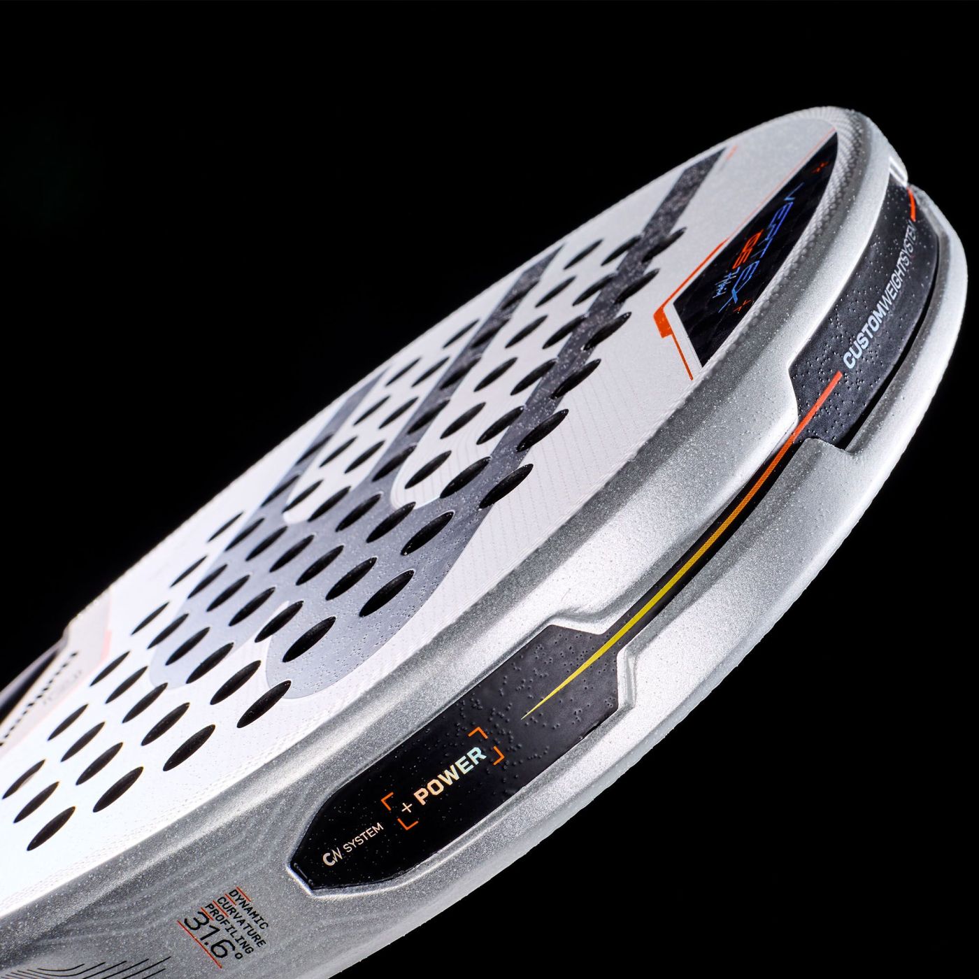 Bullpadel Vertex 05 Hybrid 27 - Official Vertex Core Detail - Onyx & Bloom Sports