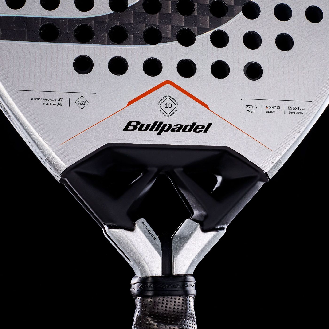 Bullpadel Vertex 05 Hybrid 27 - Official Frame Detail - Onyx & Bloom Sports
