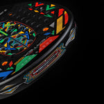 Bullpadel Vertex 05 Pretoria LTD Handle Detail - Onyx & Bloom Sports
