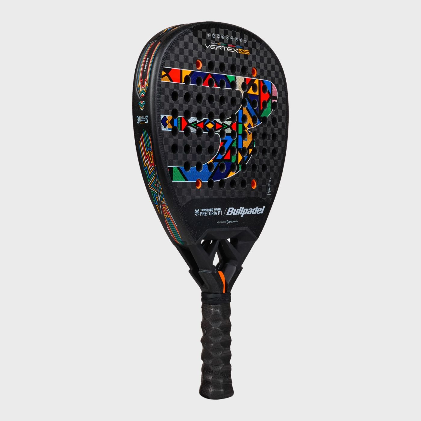 Bullpadel Vertex 05 Pretoria LTD Diamond Shape Detail - Onyx & Bloom Sports