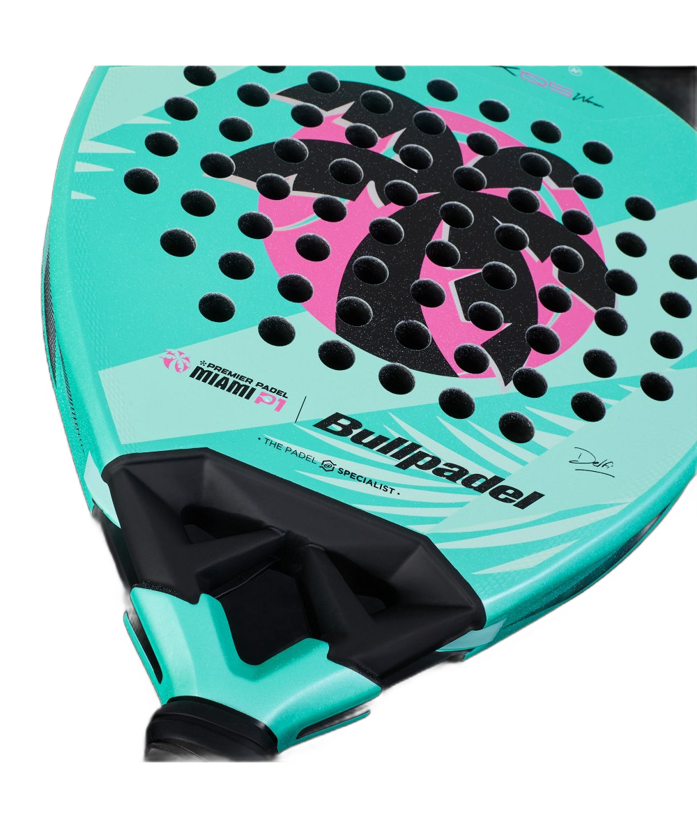 Bullpadel Vertex 05 W Miami 26 Surface Detail - Onyx & Bloom Sports