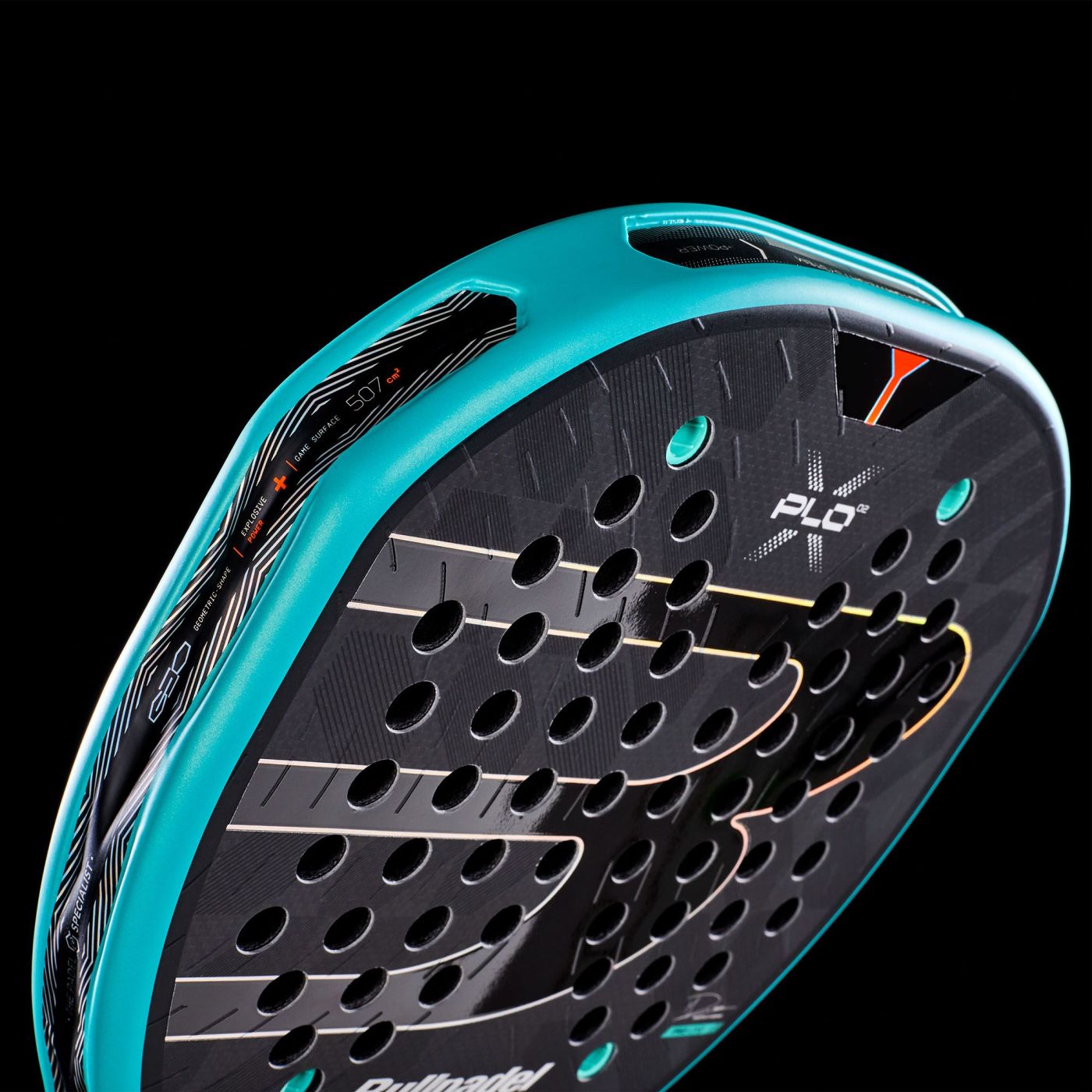 Bullpadel XPLO 27 - Official Design Detail - Onyx & Bloom Sports