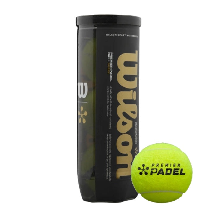 Wilson Premier Speed Padel Balls - 3 Balls Can