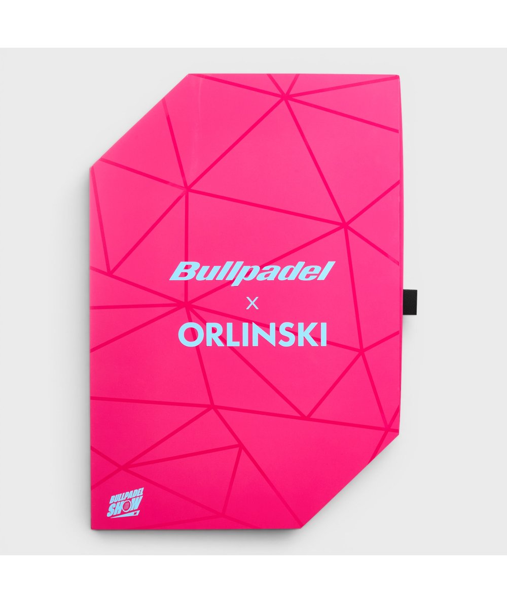 Bullpadel Neuron 02 Edge x Orlinski Grip Detail - Onyx & Bloom Sports