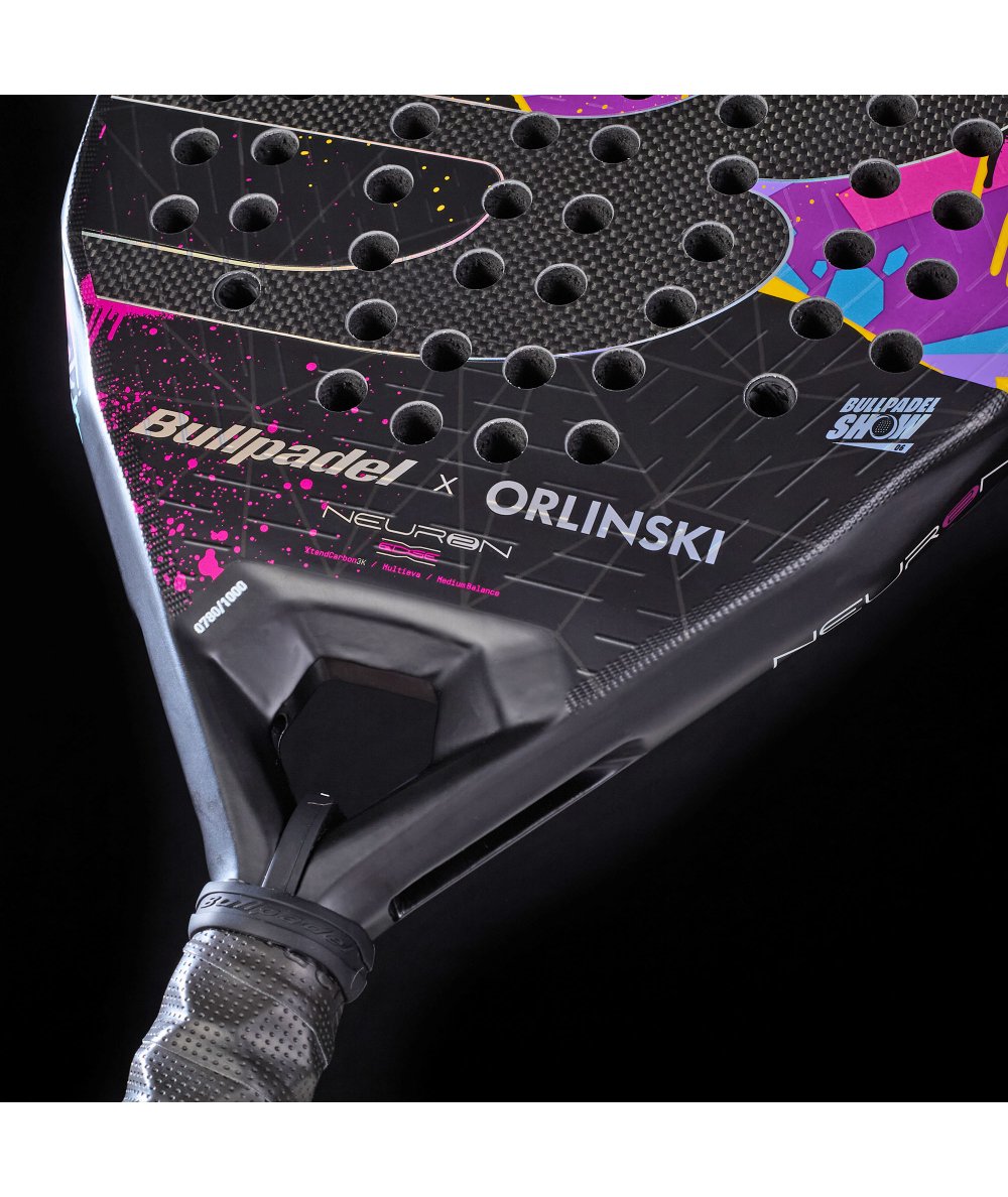 Bullpadel Neuron 02 Edge x Orlinski PrismLock Technology - Onyx & Bloom Sports