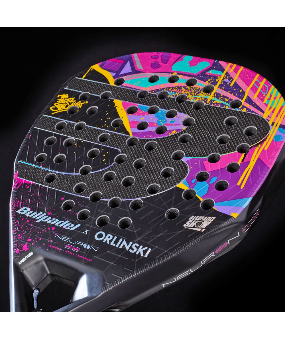 Bullpadel Neuron 02 Edge x Orlinski Surface Texture - Onyx & Bloom Sports