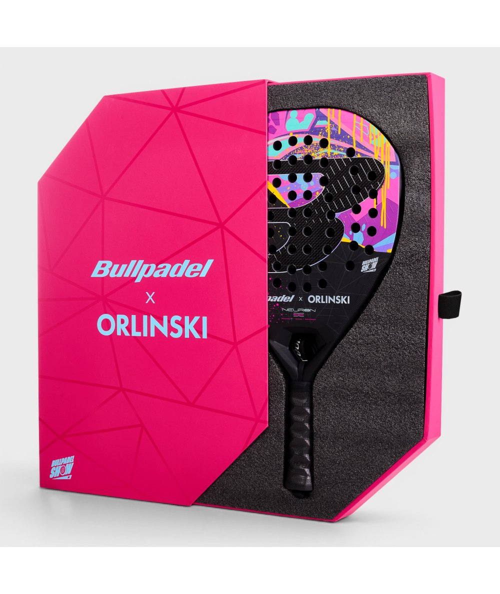Bullpadel Neuron 02 Edge x Orlinski Collector Edition - Onyx & Bloom Sports