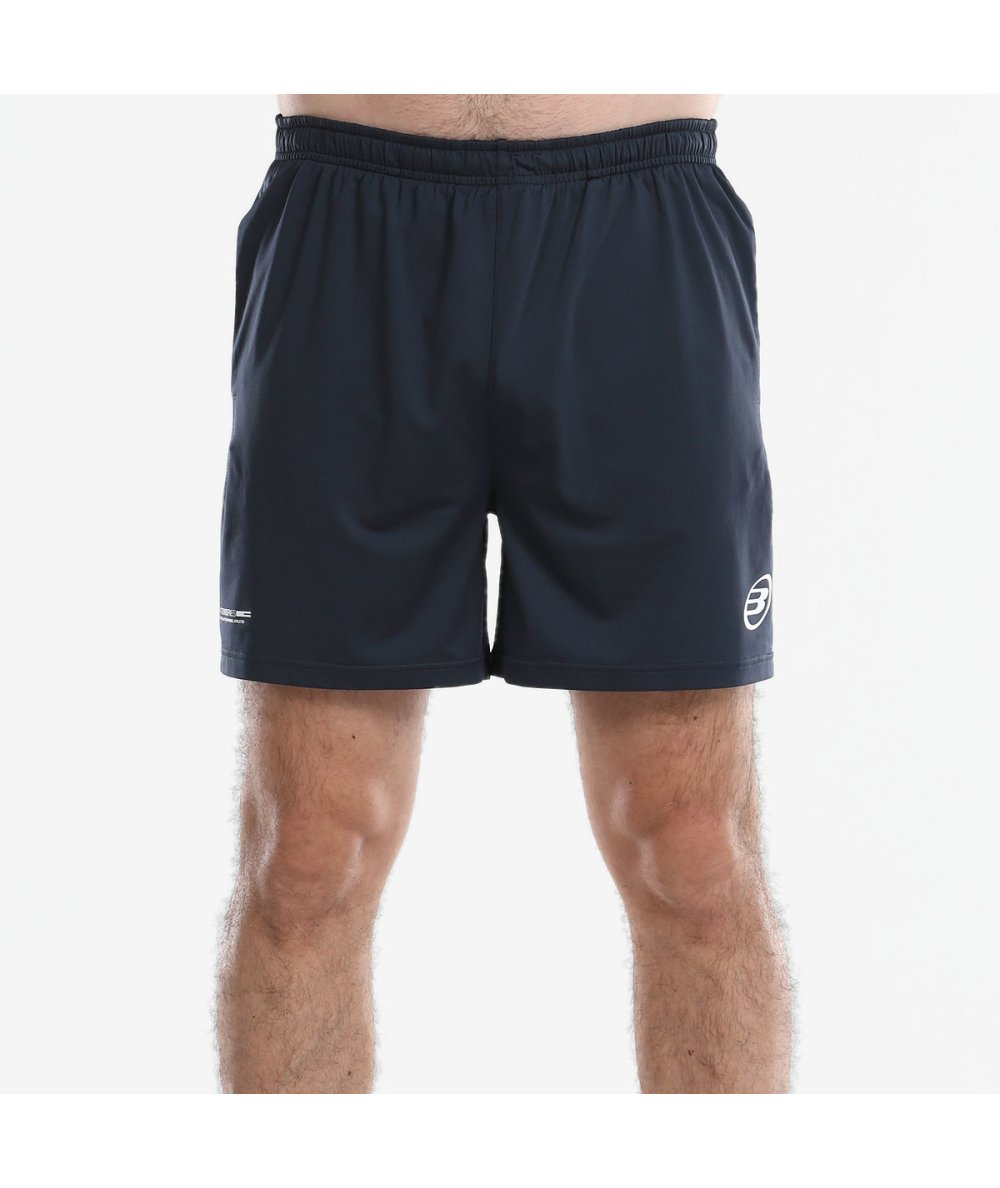 Bullpadel Mojel Padel Shorts Navy Blue White Detail - Onyx & Bloom Sports