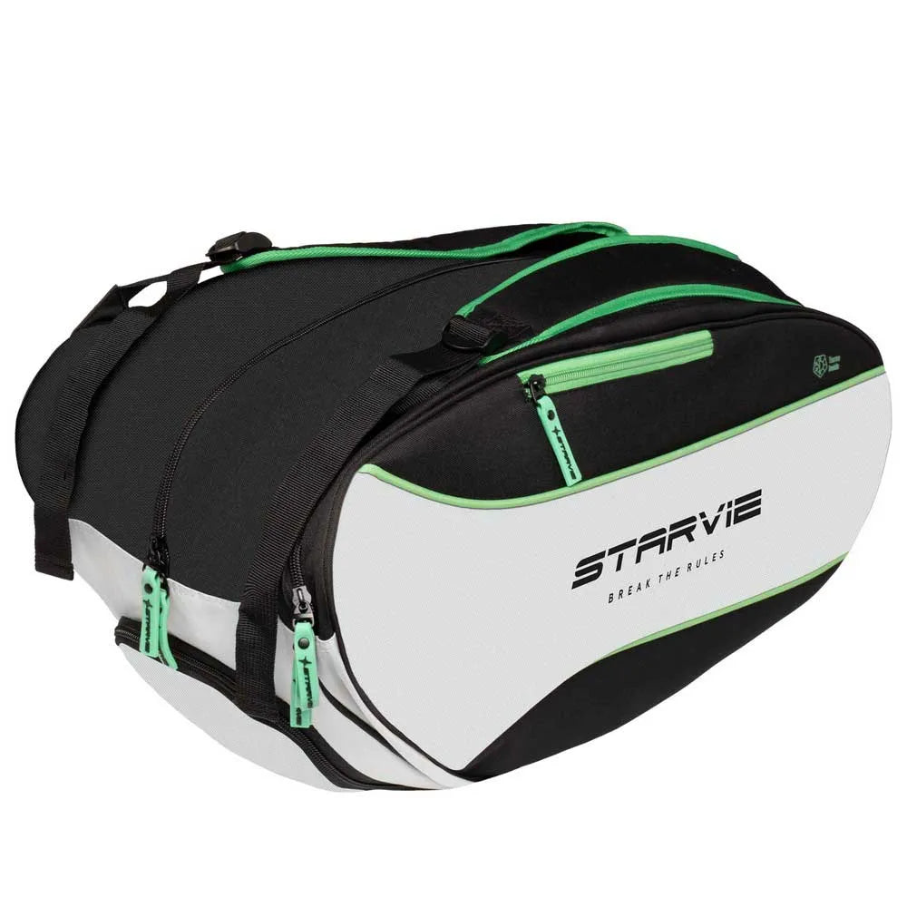 Star Vie Star Padel Racket Bag Black Main View - Onyx & Bloom Sports