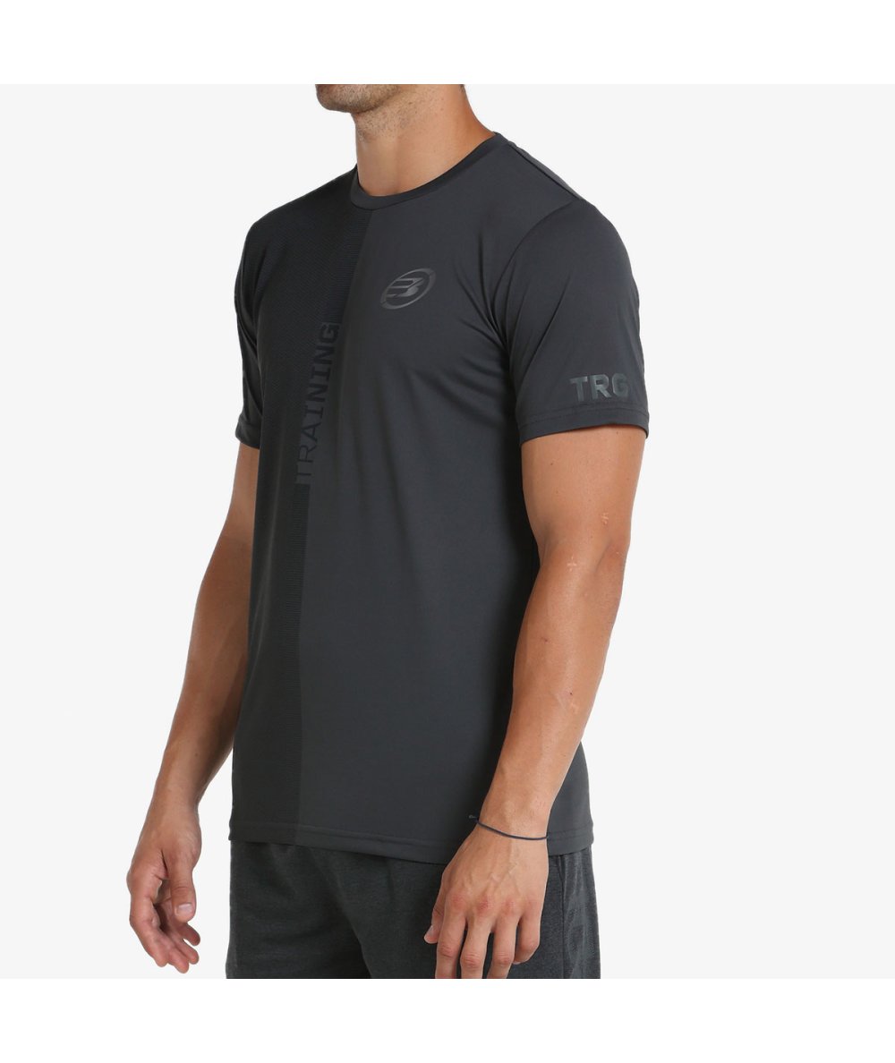 Bullpadel Zendo Carbon T-Shirt Detail - Onyx & Bloom Sports