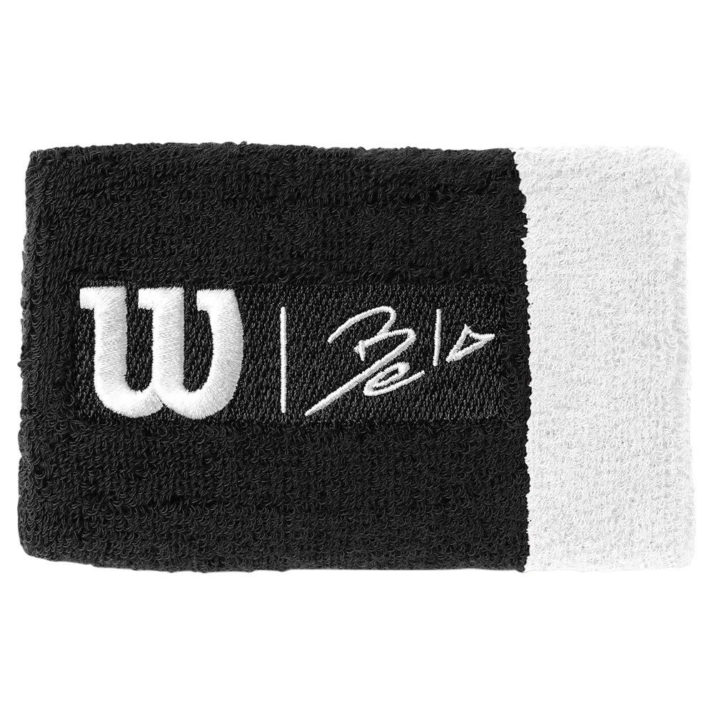 Wilson Extra Wide II Wristband - Premium sports wristband - Onyx & Bloom