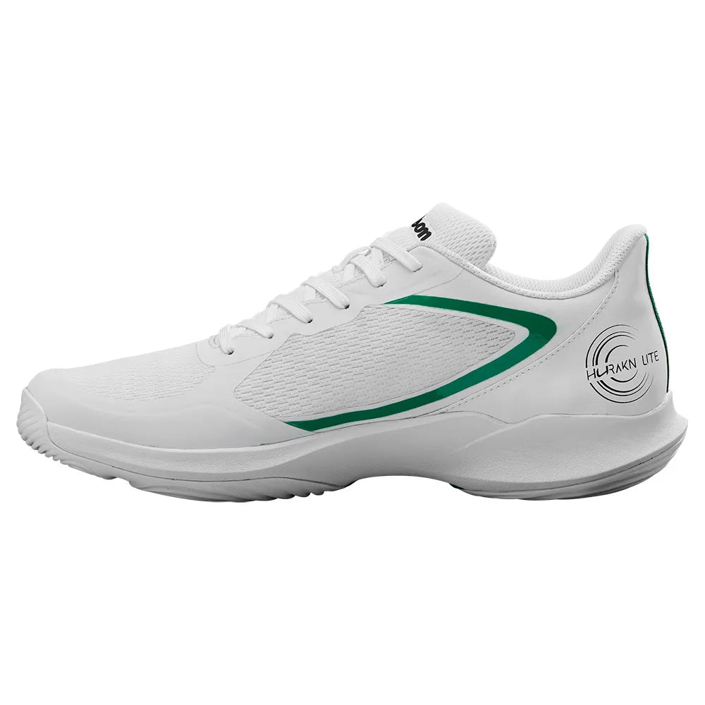 Wilson Hurakn Lite Padel Shoes White Back View - Onyx & Bloom Sports